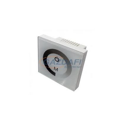   OPTONICA AC6320 LED fali fényerő szabályzó 120-240W 12-24V IP20 85x85x40mm