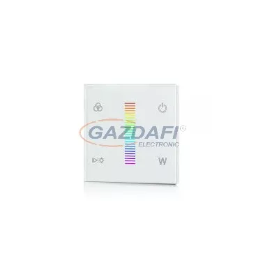 OPTONICA AC6352 LED RGB/RGBW vezérlő 144-288W 12-24V IP20 86x86x13,5mm