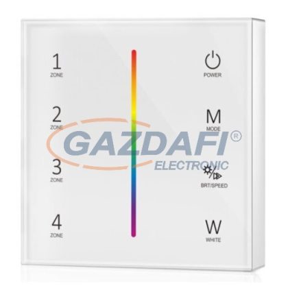 OPTONICA AC6374 LED RGB/RGBW vezérlő, 4 zónás, IP20