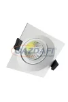 OPTONICA CB3207 süllyesztett LED spot lámpa,billenthető 8W 200-240V 640lm 6000K 60° 100x100x70mm IP20 A+ 25000h OPTONICA CB3207 süllyesztett LED spot lámpa,billenthető 8W 200-240V 640lm 6000K 60° 100x100x70mm IP20 A+ 25000h