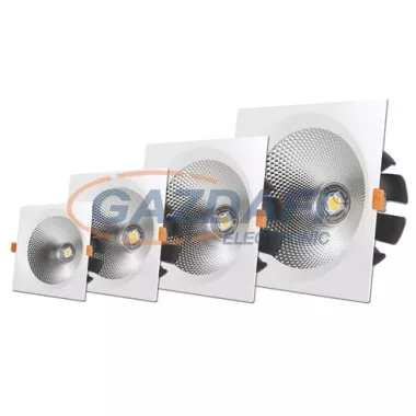 OPTONICA CB3235 süllyesztett LED mélysugárzó 30W 180-265V 2400lm 4500K 90° 195x195x110mm IP20 A+ 25000h