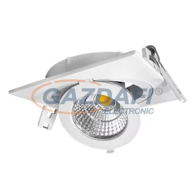OPTONICA CB3256 süllyesztett LED spot,állítható 12W 200-240V 960lm 2700K 60° 115x115x42mm IP20 A+ 25000h OPTONICA CB3256 süllyesztett LED spot,állítható 12W 200-240V 960lm 2700K 60° 115x115x42mm IP20 A+ 25000h
