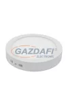 OPTONICA DL2232 falon kívüli LED panel,kerek 6W 220-240V 480lm 2800K 150° ø120x38mm IP20 A+ 25000h