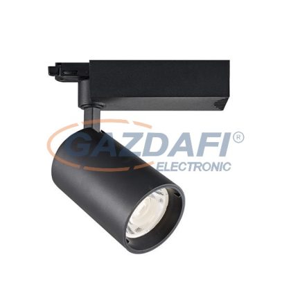   OPTONICA FL5328 LED sínes lámpa 25W 220V/650mA BA=24° 110Lm/W fekete, 4000K