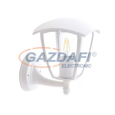 OPTONICA GD9302 falikar, fel, matt fehér, alumínium 1*E27 60W 220V IP44