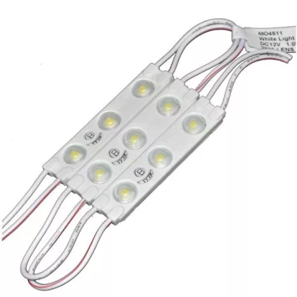   OPTONICA MO4512 LED modul 1W 12V 80lm 10000K 160° 58x12mm IP65 A+ 25000h