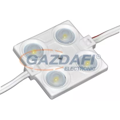   OPTONICA MO4561 LED modul 4ledes 2.4W 12V 200lm 6000K 160° 38x38mm IP65 A+ 25000h