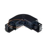   OPTONICA OT5016 LED reflektor sín "L" összekötő, 3 fázis, fekete