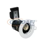   OPTONICA OT5060 fehér, fix spot lámpatest, tűzbiztos GU10 85x110mm IP20