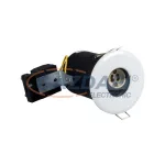  OPTONICA OT5066 fehér, fix.lefelé világító spot lámpatest, tűzbiztos GU10 85x130mm IP65