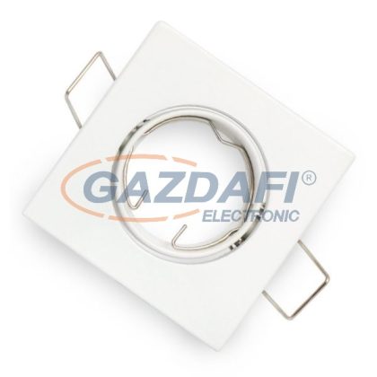   OPTONICA OT5073 fehér, négyzet spot lámpatest 82*82*29mm G5.3
