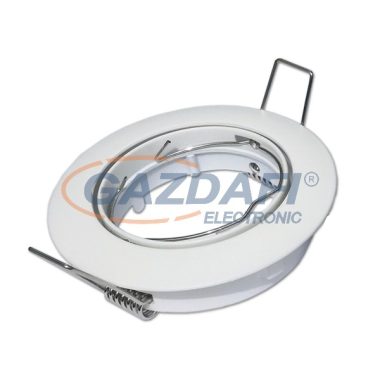 OPTONICA OT5170 fehér spot lámpatest, lefelé világító, forgatható Φ82*29mm Φ75mm G5.3