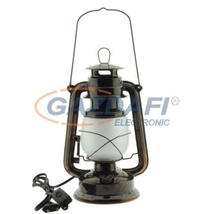   OPTONICA PD9041 LED viharlámpa,bronz 5W SMD AC100-240V 250lm 360° 180x285mm IP20 A+ 25000h