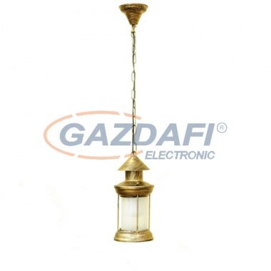 OPTONICA PD9043 LED viharlámpa,függesztett,bronz 5W SMD AC100-240V 250lm 360° 150x330mm IP20 A+ 25000h