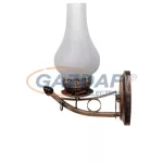   OPTONICA PD9044 LED viharlámpa,bronz,falra szerelhető 5W SMD AC100-240V 250lm 360° 220x330mm IP20 A+ 25000h