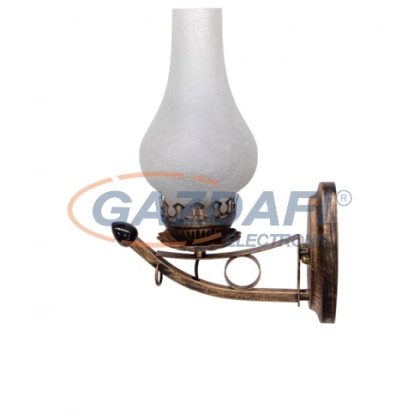   OPTONICA PD9044 LED viharlámpa,bronz,falra szerelhető 5W SMD AC100-240V 250lm 360° 220x330mm IP20 A+ 25000h