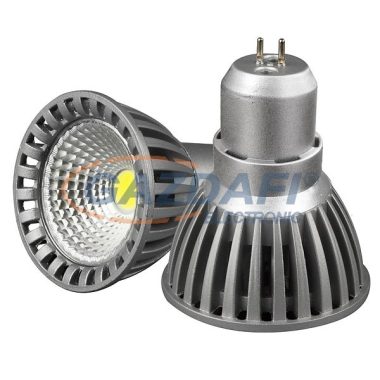 Bec Led 12V OPTONICA SP1167 LED GU5.3 4W 12V 320lm 4500K 50° 50x55mm IP20 A+ 25000h