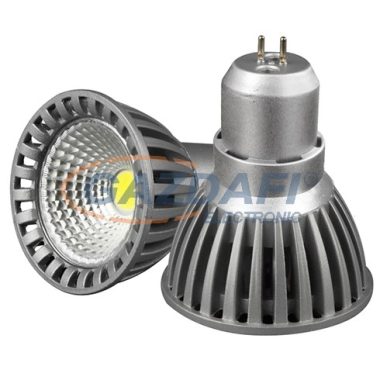 Bec Led 12V OPTONICA SP1170 LED  GU5.3 6W 12V 400lm 2700K 50° 50x55mm IP20 A+ 25000h
