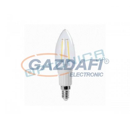   OPTONICA SP1437 Bec LED filament E14 2W 220V 240lm 6000K 300° 30x110mm IP20 A+ 25000h