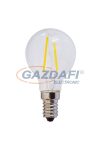 OPTONICA SP1475 LED fényforrás,filament G45 2W E14 175-265V 200lm 4500K 300° 45x78mm IP20 A+ 25000h