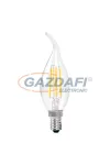 OPTONICA SP1481 LED fényforrás,filament C35 E14 4W 175-265V 320lm 4500K 300° 35x115mm IP20 A+ 25000h