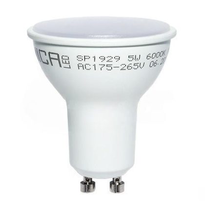   OPTONICA SP1767 LED fényforrás GU10 5W 175-265V 320lm 6000K 110° 50x55mm IP20 A+ 25000h