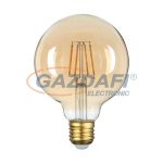   OPTONICA SP1794 LED fényforrás, filament G95 4W 400LM 2500K AC220-240V E27