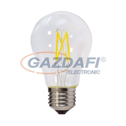   OPTONICA SP1854 LED fényforrás,filament A60 E27 5W 175-265V 600lm 6000K 300° 60x106mm IP20 A+ 25000h