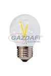 OPTONICA SP1864 LED fényforrás,filament G45 E27 2W 175-265V 200lm 6000K 300° 45x78mm IP20 A+ 25000h