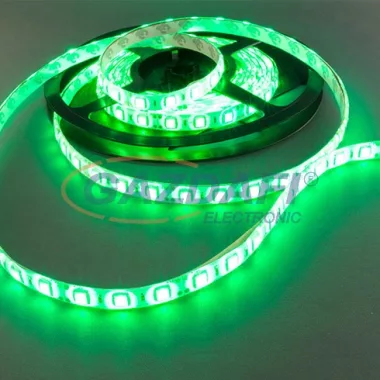 OPTONICA ST4218 LED kültéri szalag,zöld 60ledes 14,4W 12V 750lm 120° 10x1000x3mm IP54 A+ 25000h