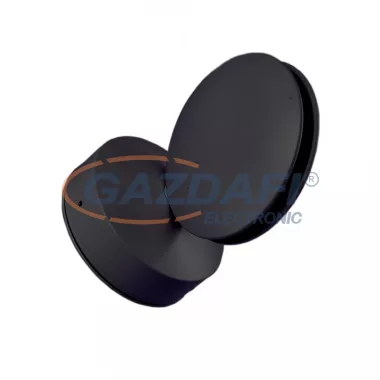 OPTONICA WL7403 LED falilámpa AC100-240V 9W IP54 990lm fekete 3000K