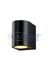 OPTONICA WL7431 fali lámpa alumínium fekete IP54 GU10 AC220-240V