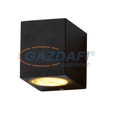 OPTONICA WL7434 fali lámpa alumínium fekete IP54 GU10 AC220-240V