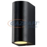   OPTONICA WL7437 fali lámpa alumínium fekete IP54 2*GU10 AC220-240V