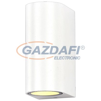   OPTONICA WL7438 fali lámpa alumínium fehér IP54 2*GU10 AC220-240V