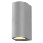   OPTONICA WL7439 fali lámpa alumínium ezüst IP54 2*GU10 AC220-240V