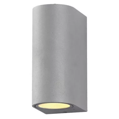 OPTONICA WL7439 fali lámpa alumínium ezüst IP54 2*GU10 AC220-240V