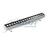   OPTONICA WW7127 LED homlokzati lámpatest 10W 220-240V 800lm 2700K 15° 400x60x50mm IP67 A+ 25000h
