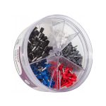   ORNO OR-AE-13137  Szigetelt Érvéghüvely Szett 5 színű 400db