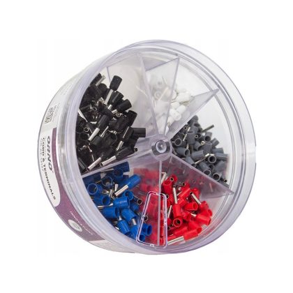   ORNO OR-AE-13137  Szigetelt Érvéghüvely Szett 5 színű 400db