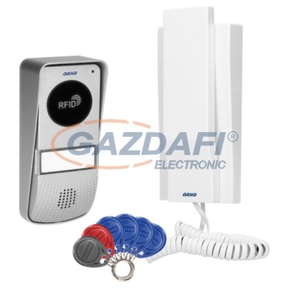 ORNO OR-DOM-AT-929/W MIZAR Vezetékes kaputelefon szett RFID olvasóval ORNO OR-DOM-AT-929/W MIZAR Vezetékes kaputelefon szett RFID olvasóval