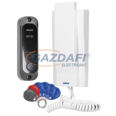 ORNO OR-DOM-JA-928/W ELUVIO Vezetékes kaputelefon szett RFID olvasóval