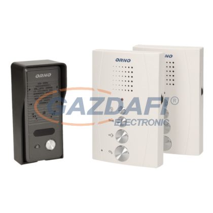 ORNO OR-DOM-RE-920/W ELUVIO INTERCOM Kaputelefon szett ORNO OR-DOM-RE-920/W ELUVIO INTERCOM Kaputelefon szett