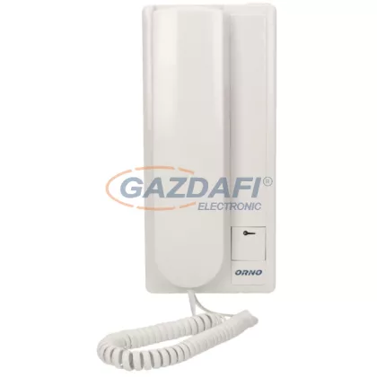   ORNO OR-DOM-RL-901 FOSSA Vezetékes kaputelefon készlet, fehér/ezüst