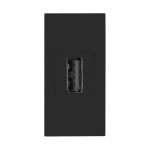  ORNO OR-GM-9010/B/USBDAT1 Beépíthető kétoldalas USB dugalj (pin), 22,5x45 mm, fekete színben