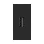   ORNO OR-GM-9010/B/USBDAT1 Beépíthető kétoldalas USB dugalj (pin), 22,5x45 mm, fekete színben
