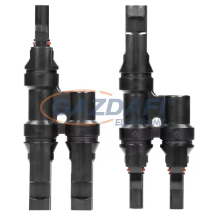 ORNO OR-PV-13609 2xMC4 T-type Napelem csatlakozó, 30A