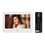   ORNO OR-VID-EX-1062/W TAURI MEMO Video kaputelefon szett, 7 " LCD monitor, RFID, fehér