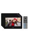 ORNO OR-VID-EX-1066/B FELIS MEMO MULTI4 Négy család számára video kaputelefon szett, 7 " LCD monitor, fekete
