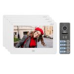   ORNO OR-VID-EX-1066/W FELIS MEMO MULTI4 Négy család számára video kaputelefon szett, 7 " LCD monitor, fehér